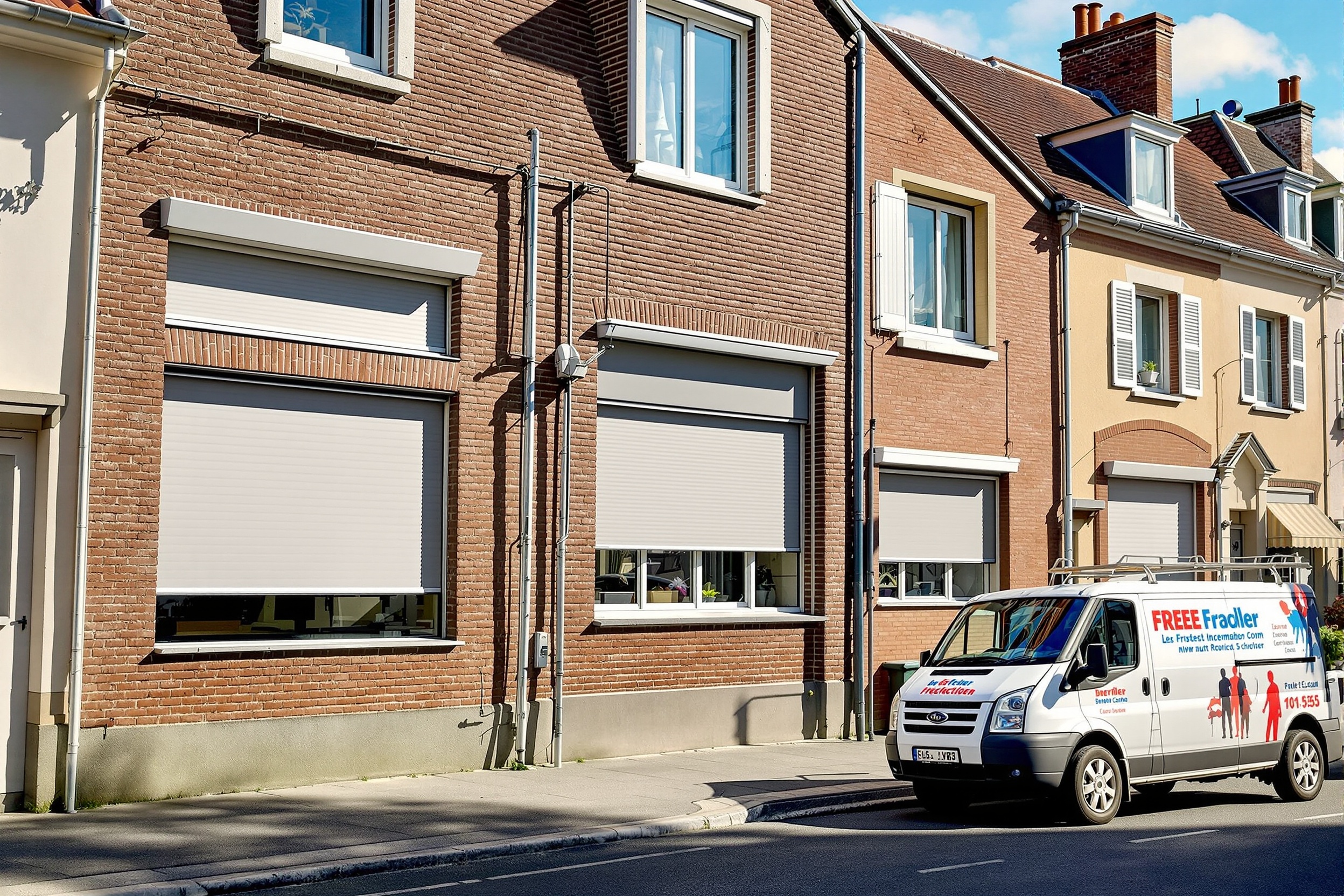 Intervention de dépannage de volet roulant en Belgique francophone